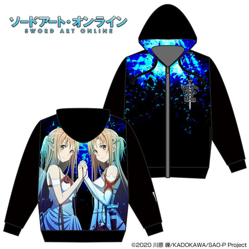 『ソードアート・オンライン』アスナとアスナ フルグラフィックジップパーカー